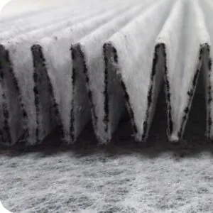Flame Retardant Nonwoven for Filtration Material