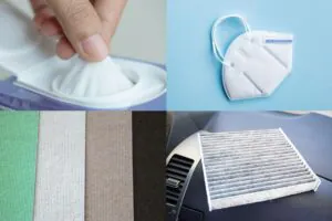 What are the applications of nonwoven fabrics?