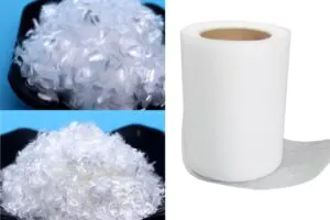 What is the raw material for non-woven fabric?